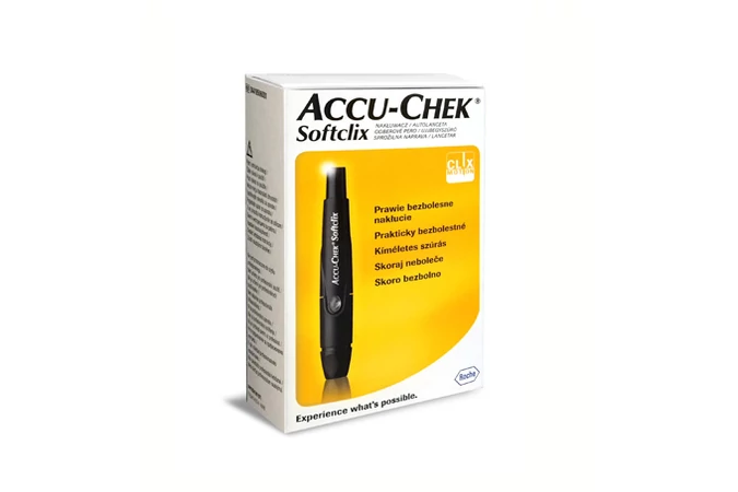 Accu-Chek Softclix kit ujjbegyszóró + 25 lándzsa