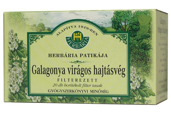 Herbária Galagonya virágos hajtásvég filteres tea 20x