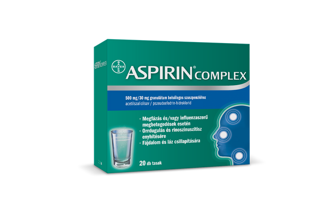 Aspirin Complex forró ital 500mg/30g 20X