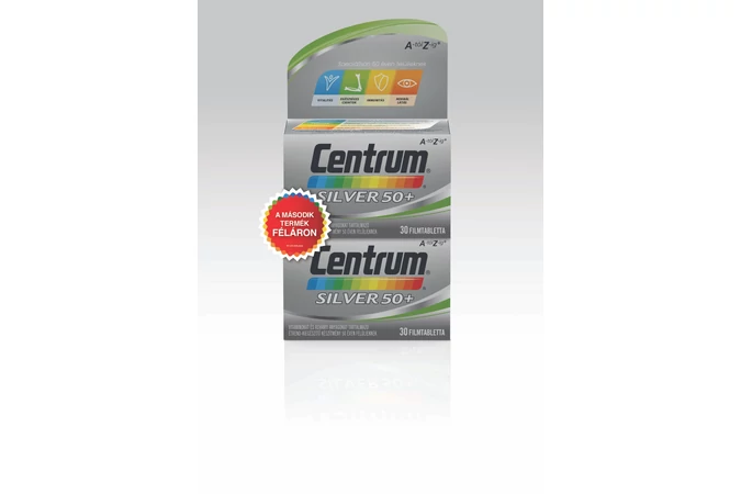 Centrum Silver 50+ A-tól Z-ig filmtabletta 2x30X
