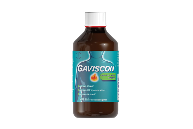 Gaviscon menta ízű belsőleges szuszpenzió 500ml