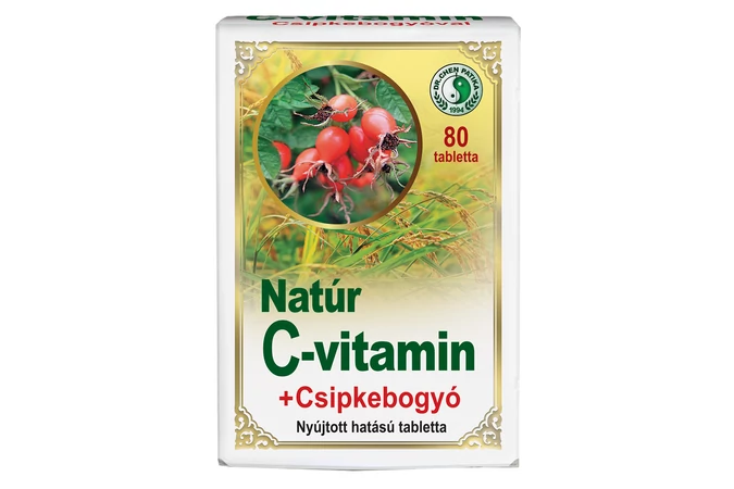 Dr. Chen Natúr C-vitamin tabletta  80X