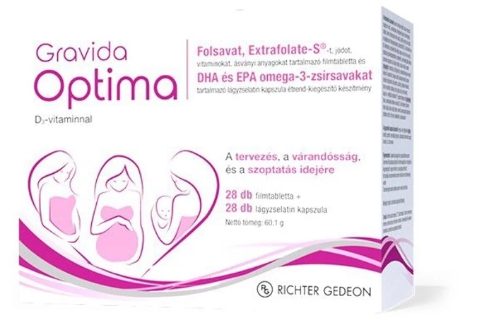 Gravida Optima filmtabletta + kapszula 28X+28X