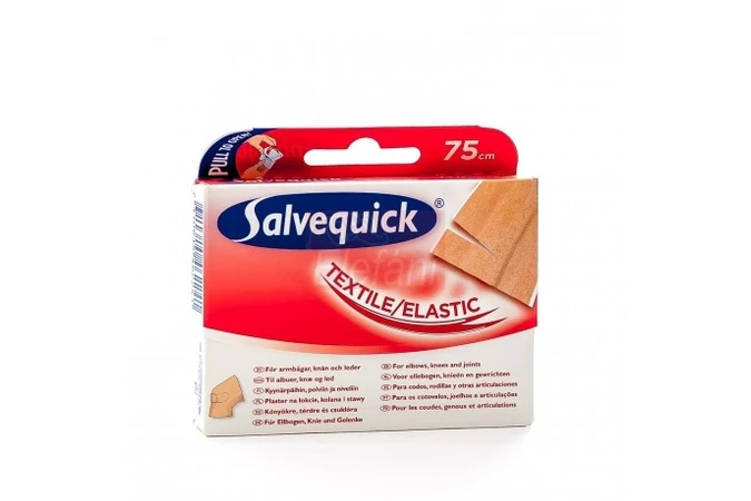 Salvequick Textil/Elastic vágható sebtapasz 75cm