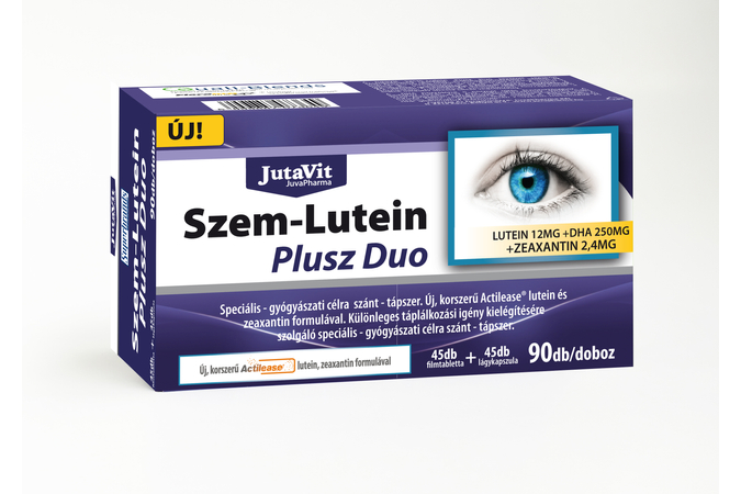 Jutavit Szem-Lutein Plusz Duo 12 mg 45X filmtabletta+45X lágy kapszula