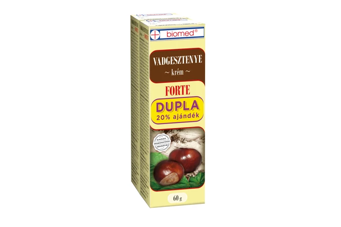 Biomed Vadgesztenye Krém Forte Dupla 2X60 g