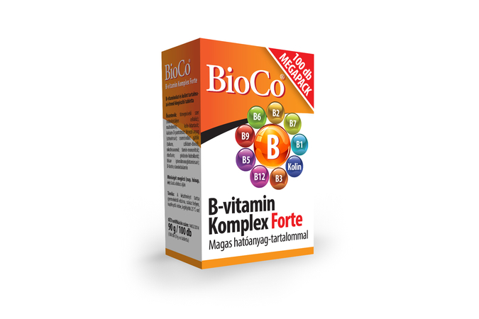 BioCo B-vitamin Komplex Forte MEGAPACK tabletta 90X