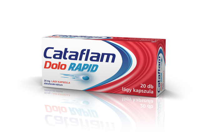 Cataflam Dolo Rapid  25 mg lágy kapszula, 20X