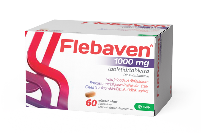 Flebaven 1000 mg tabletta 60X