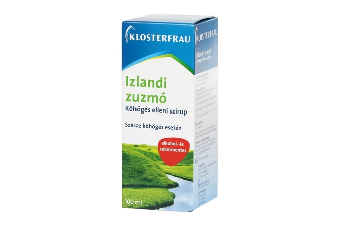 Klosterfrau izlandi zuzmó szirup köhögés ellen  100 ml