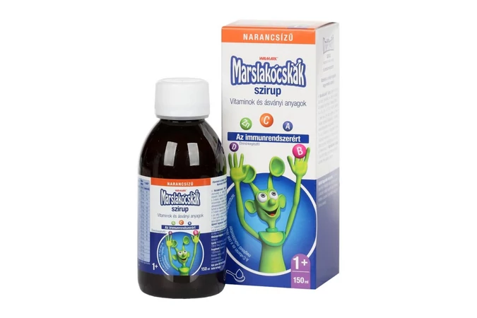 Marslakócskák narancsízű szirup 150 ml