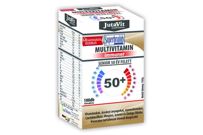 Jutavit Multivitamin Senior 50+ tabletta 100x