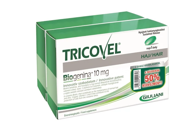 Tricovel Biogenina Duo Pack 10 mg tabletta 2x30X