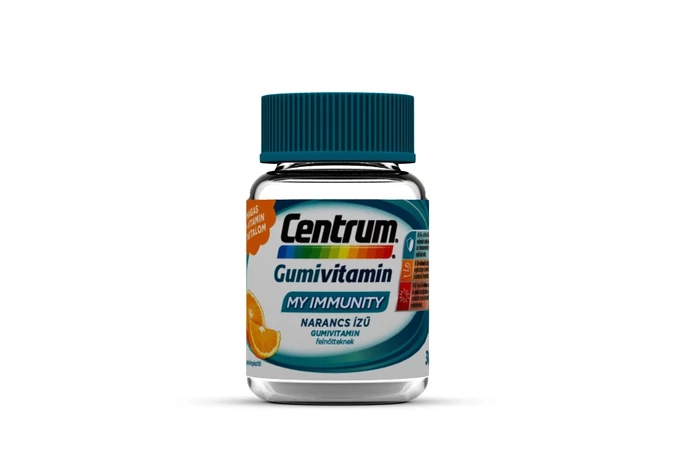 Centrum My Imunity gumivitamin narancs ízű Felnőtteknek 30X