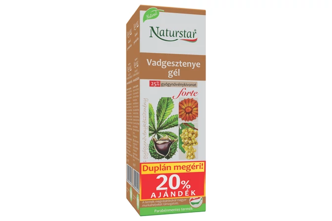 Naturstar Vadgestenye gél forte dupla 2x60ml