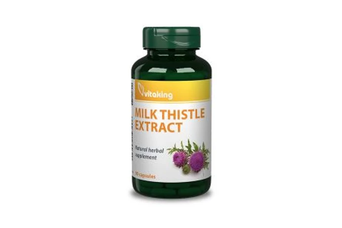 Vitaking Milk Thistle Máriatövis kapszula 80X