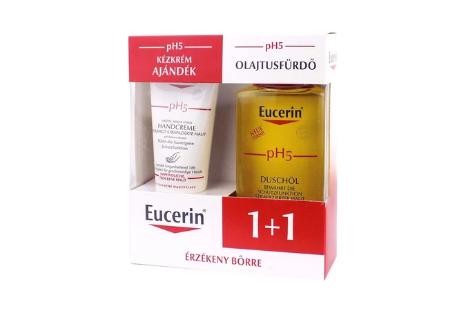 Eucerin pH5 csomag olajtusfürdő+kézkrém (200ml+75ml)