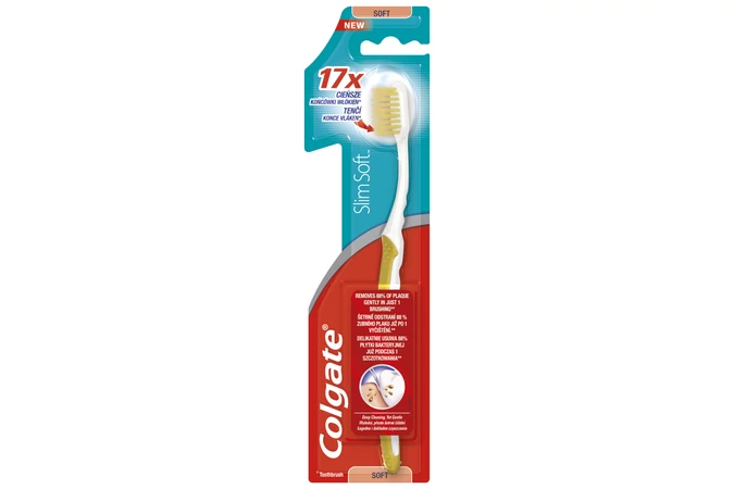 Colgate Slim Soft Ultra Compact fogkefe 1X