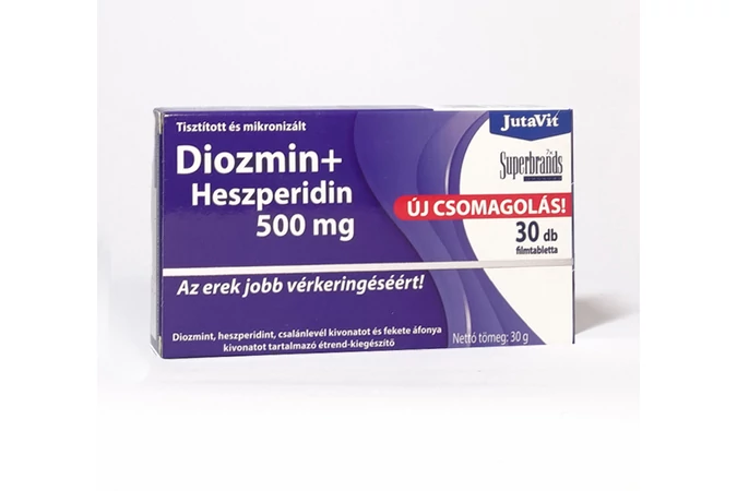 JutaVit Diozmin+Heszperidin 500mg tabletta 30x