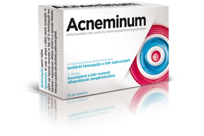 Acneminum étrend-kiegészítő tabletta 30X