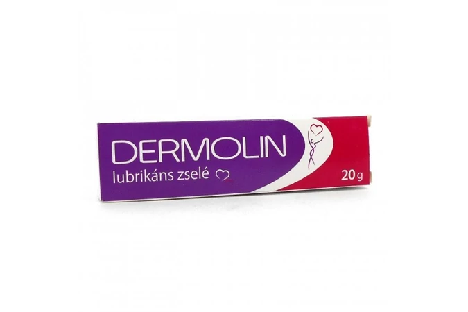 Dermolin lubrikáns zselé 20g