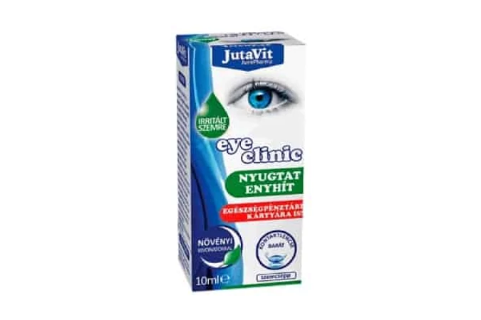 JutaVit eyeclinic Szemcsepp Irritált szemre 10 ml