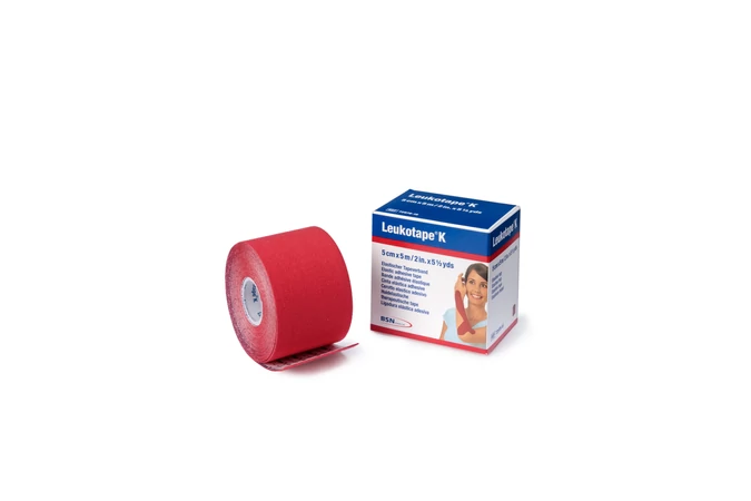 Leukotape K 5cm x 5m piros 1x