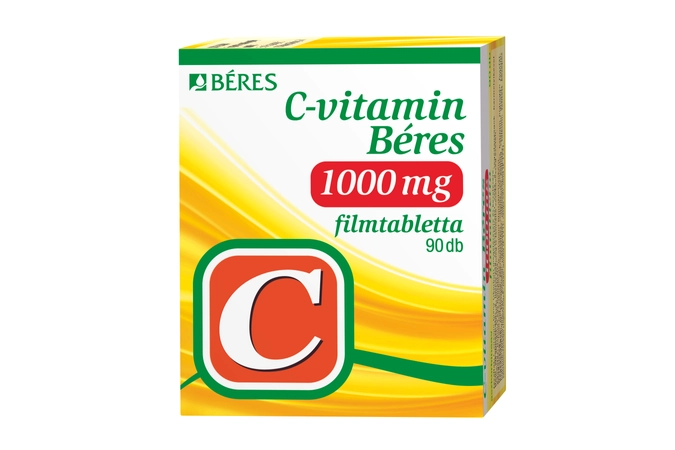 Béres C-vitamin 1000mg filmtabletta 90X