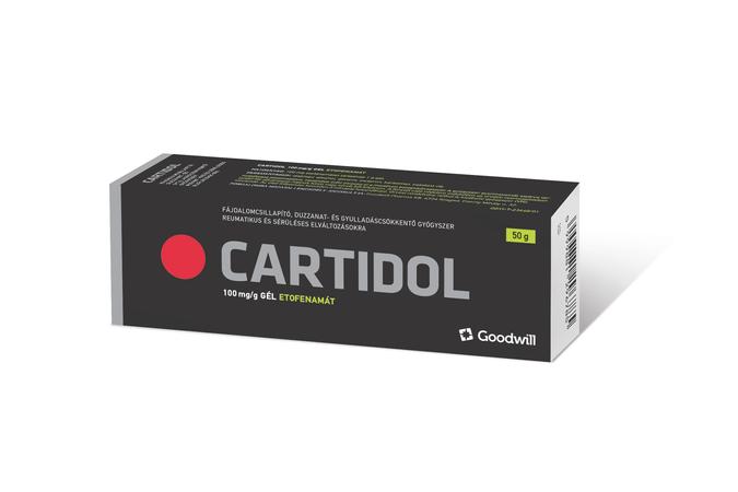 Cartidol 100 mg/g gél 50g