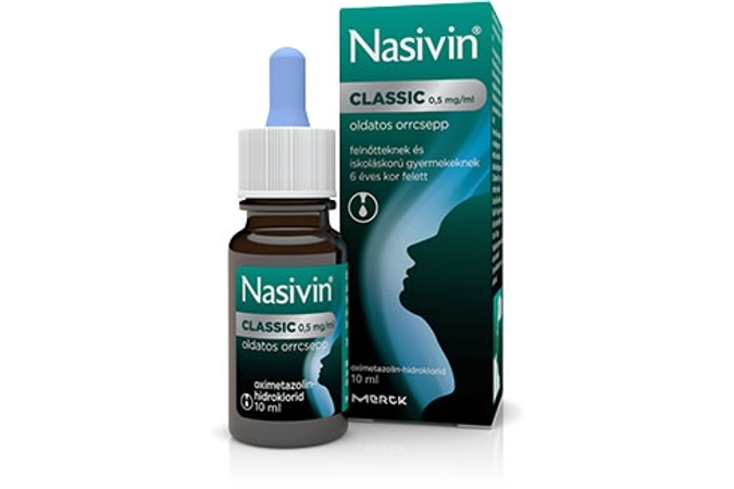 Nasivin Classic 0,5mg/ml oldatos orrcsepp 10ml