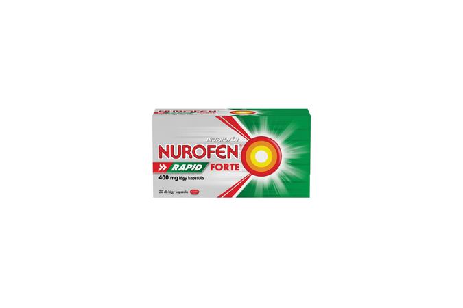 Nurofen Rapid Forte 400 mg lágy kapszula 20x