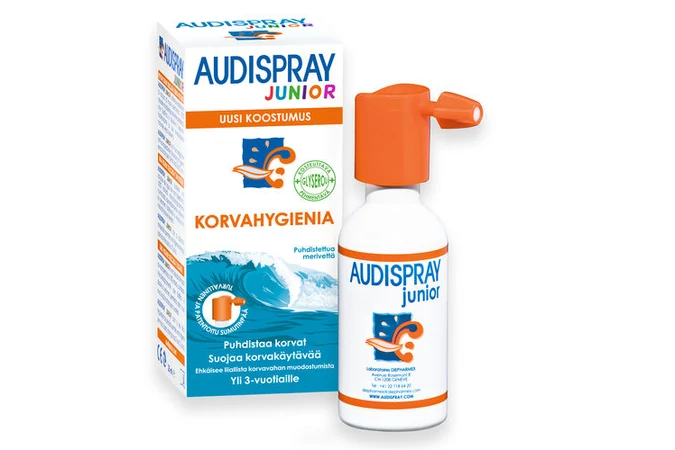 Audispray junior fülspray 3 éves kortól 25ml