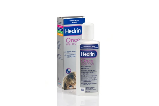 Hedrin Once tetűírtó  gél 100ml