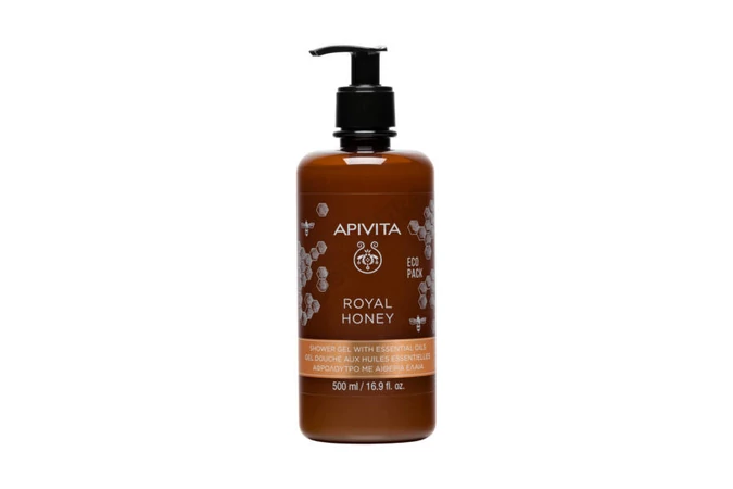 APIVITA tusfürdő száraz bőrre - Royal Honey 500 ml