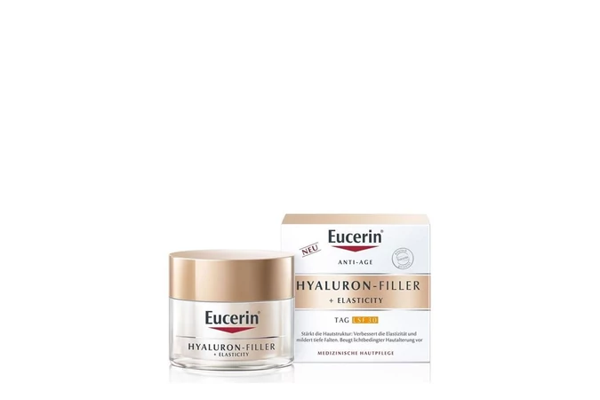 Eucerin Hyaluron-Filler + Elasticity Bőrtömörséget regeneráló nappali arckrém FF30 50ml