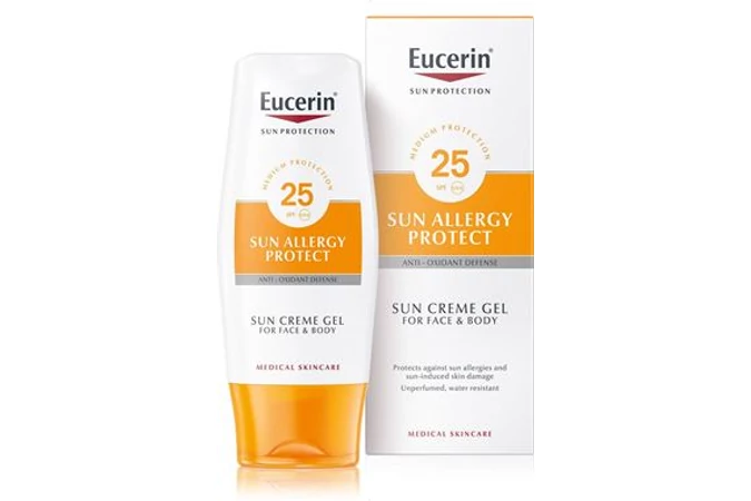 Eucerin Sun Allergy Protect Napallergia elleni krém-gél FF25 150ml