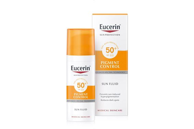 Eucerin Sun Pigment Control napozó fluid arcra FF50+ 50ml