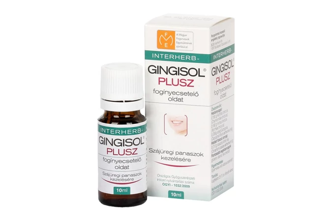 Interherb Gingisol Plusz fogínyecsetelő oldat 10 ml