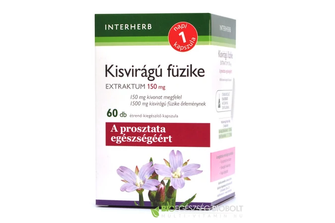 Interherb Napi 1 Kisvirágú Füzike Extraktum 60X