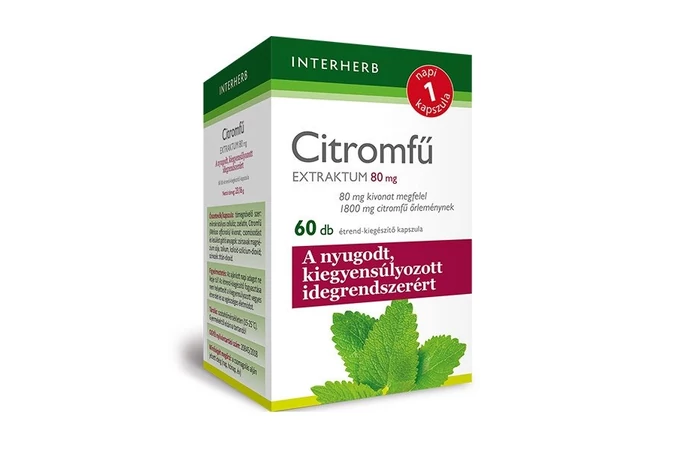 Interherb Napi 1 Citromfű Extraktum 60X