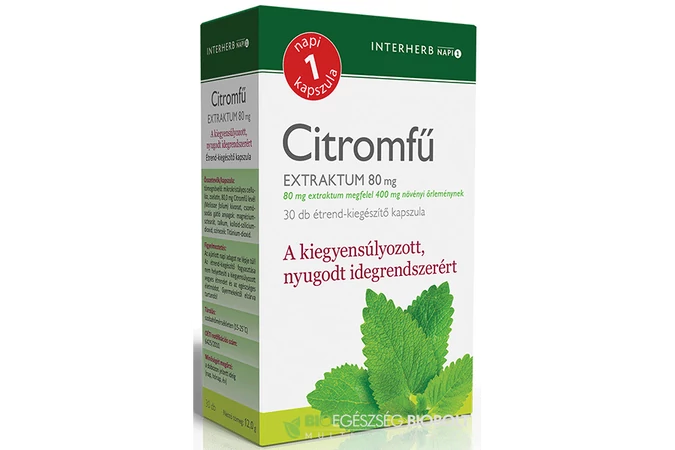 Interherb Napi 1 Citromfű Extraktum 30X
