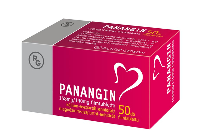 Panangin 158 mg/140 mg filmtabletta 50x