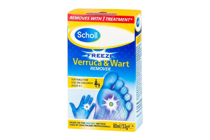 Scholl Szemölcseltávolító fagyasztó spray 80 ml