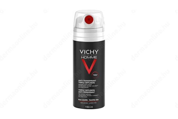 Vichy Homme dezodor 72 órás izzadságszabályozó spray 150 ml