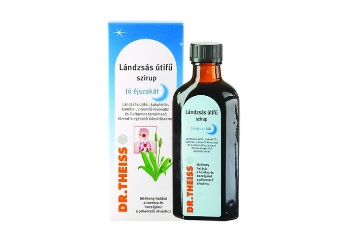 Dr. Theiss Lándzsás útifű Jó éjszakát! szirup 100ml