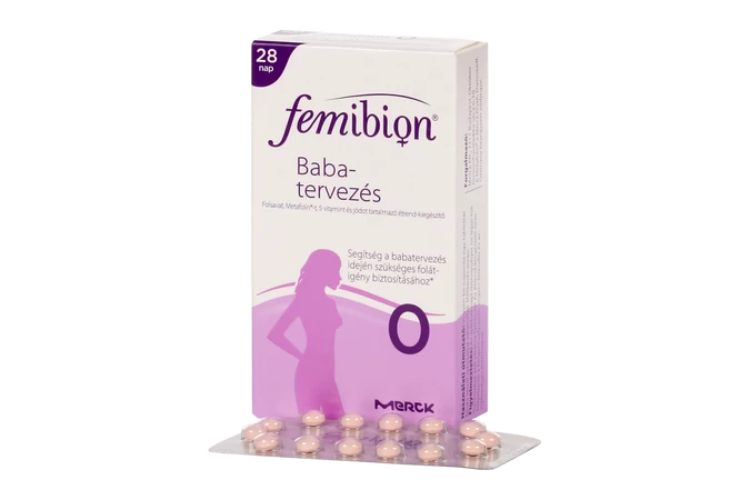  Femibion 0 Babatervezés étrend-kiegészítő 28X tabletta