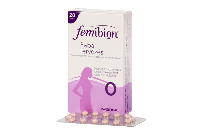Femibion 0 Babatervezés étrend-kiegészítő 28 db tabletta