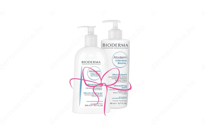 Bioderma Atoderm Intenzív bőrápoló csomag száraz bőrre