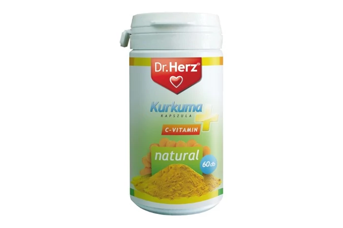 Dr. Herz Kurkuma + C-vitamin kapszula 60x