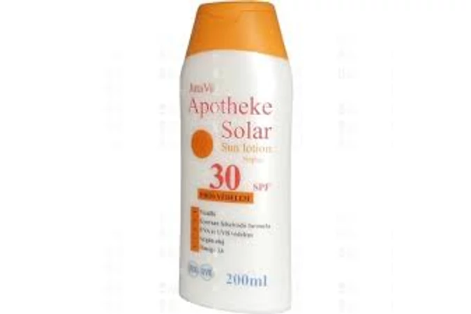 JutaVit Apotheke Solar Sun SPF30 naptej 200ml